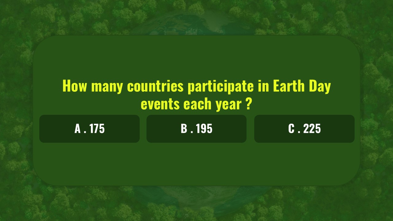 earth day template