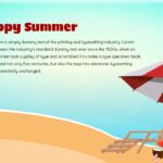 happy summer theme template