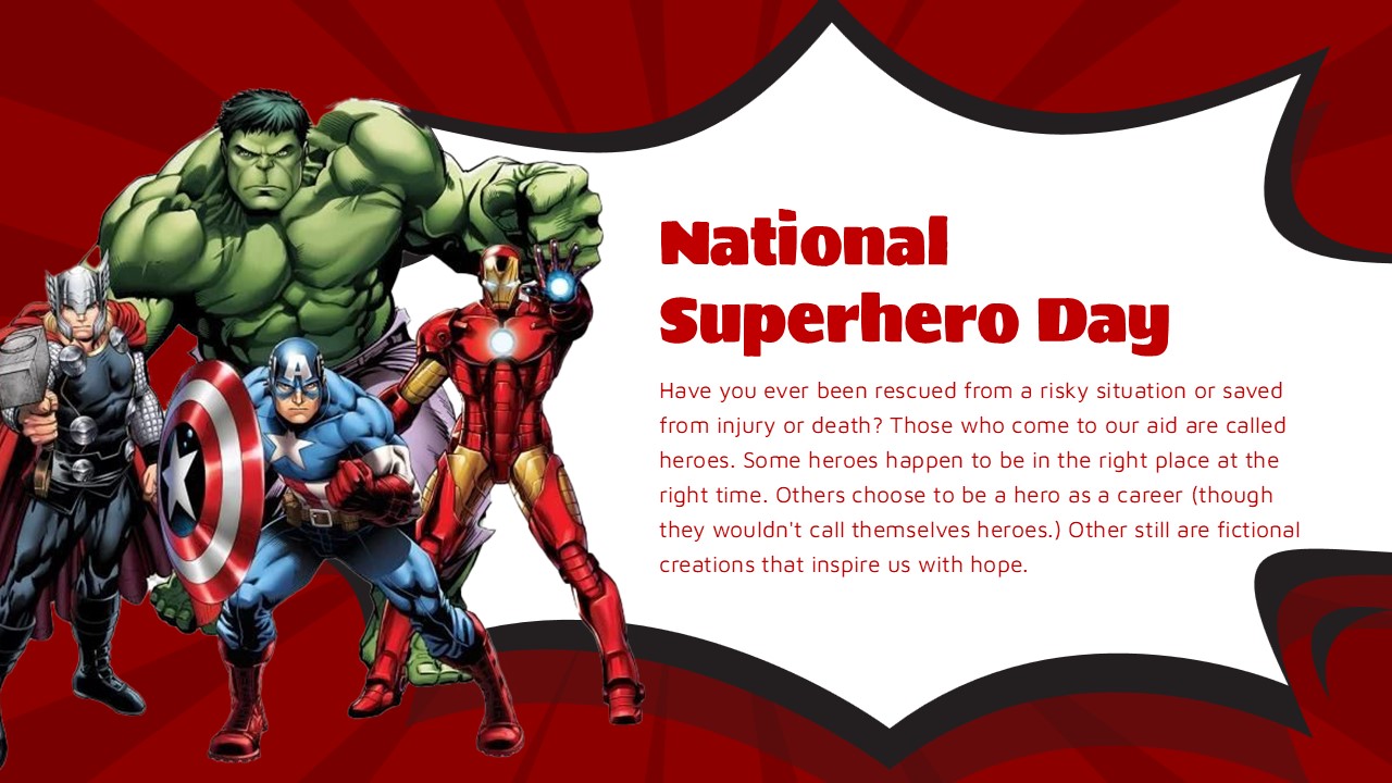 international superhero day