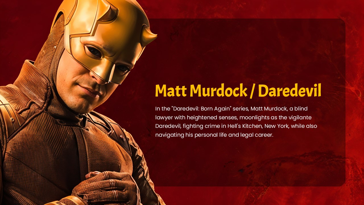matt murdock theme template