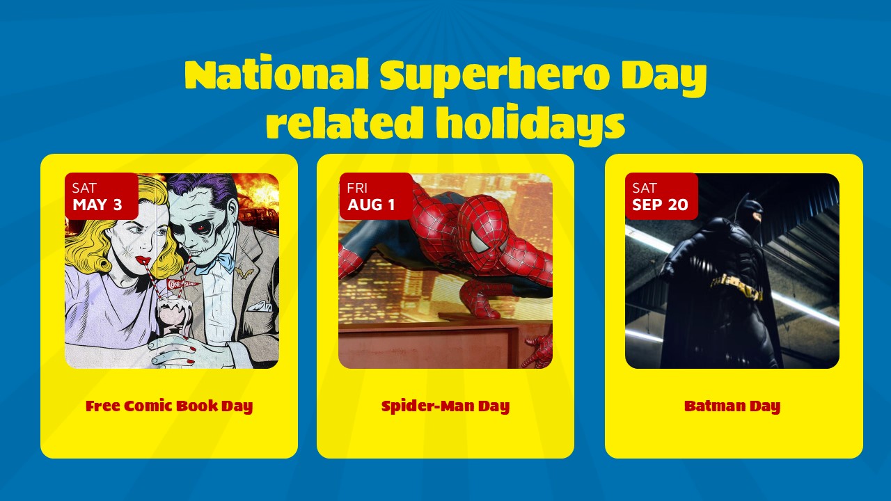 national superhero day holiday