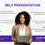 self presentation template