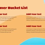 summer bucket list template