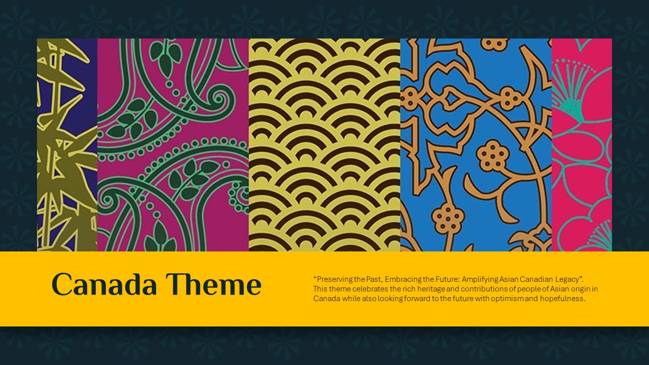 asian heritage month canada theme