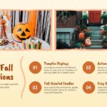 autumn decoration template