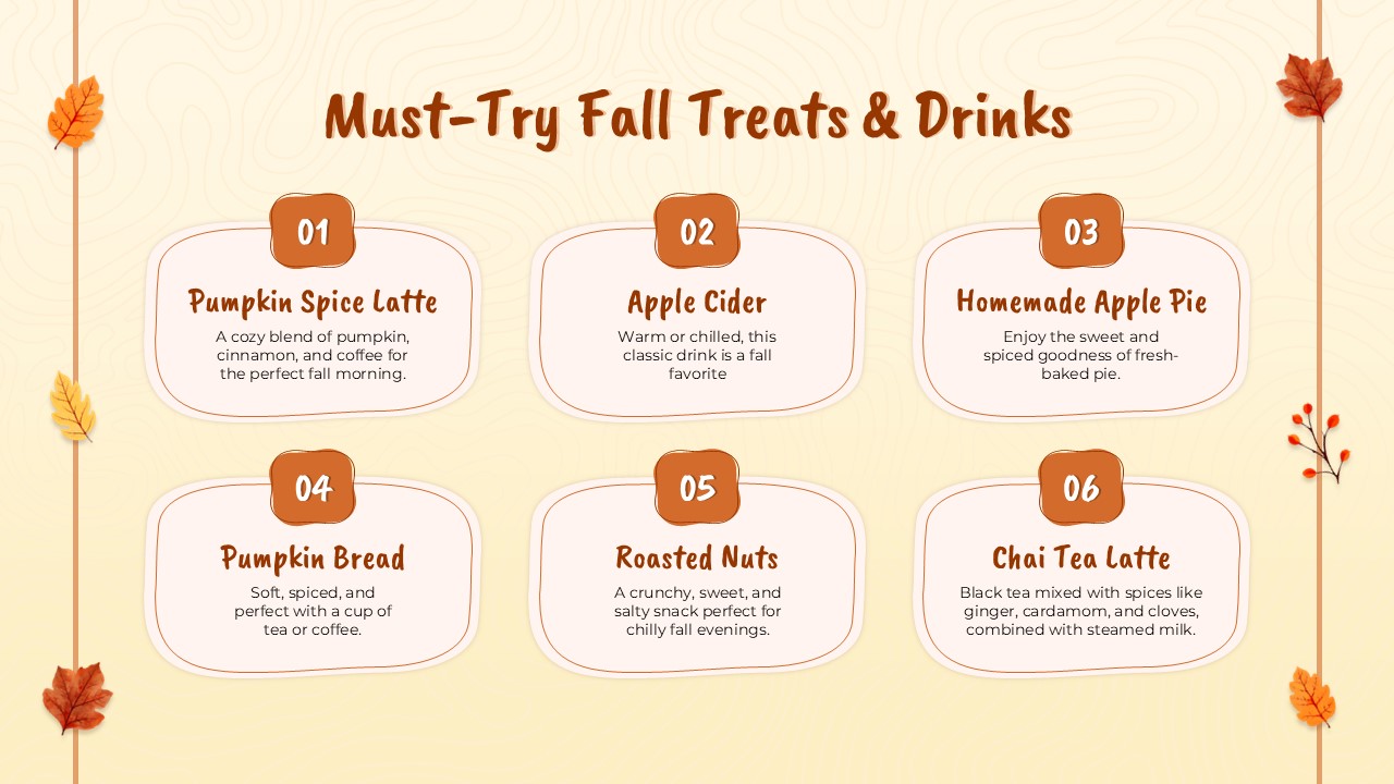 autumn presentation template