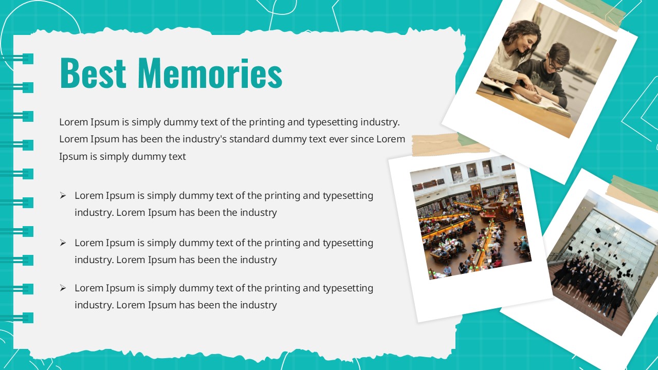 best memories of year template