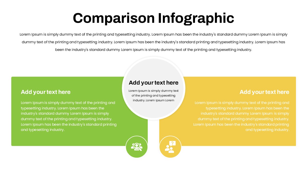 comparison presentation template