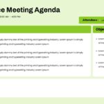 conference agenda infographic