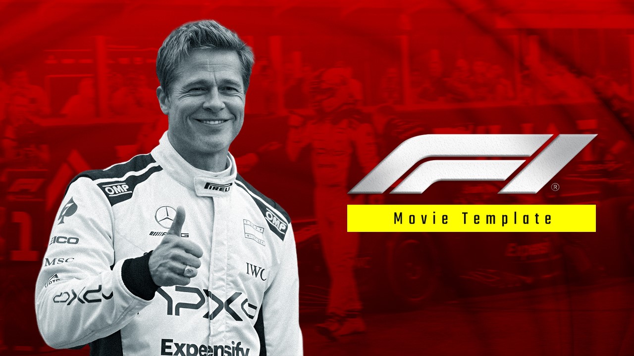 f1 movie template
