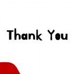 hand drawn thank you