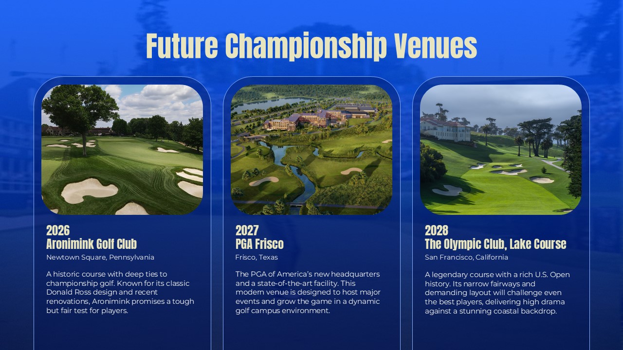 pga championship venues
