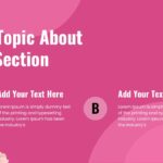 pink presentation template