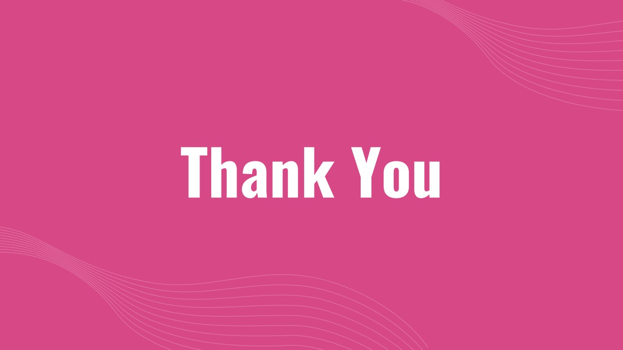 pink thank you template