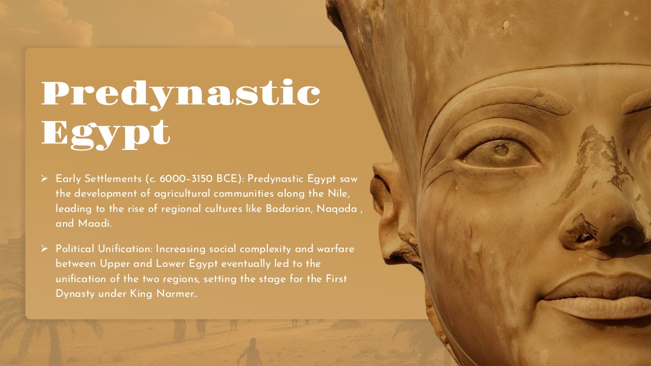 predynastic egypt template