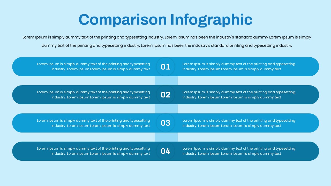 simple comparison diagram