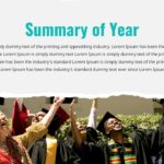 summary of year template