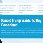 why trump wants greenland