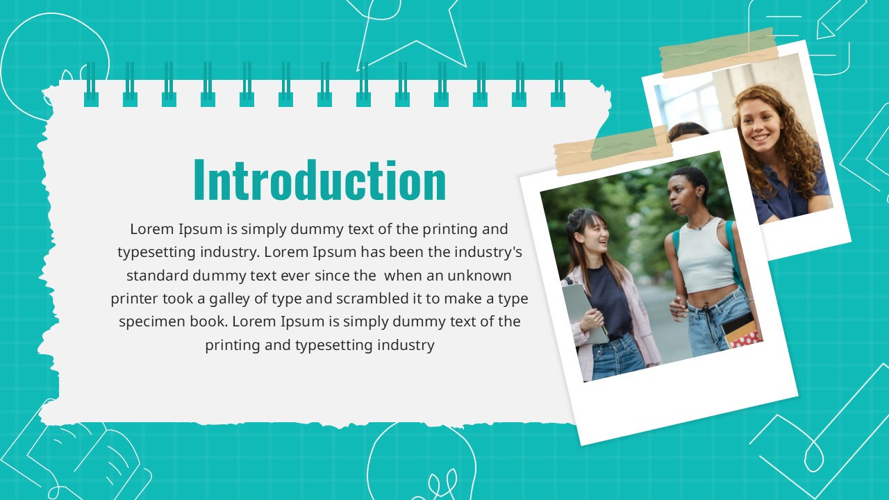 yearbook introduction template