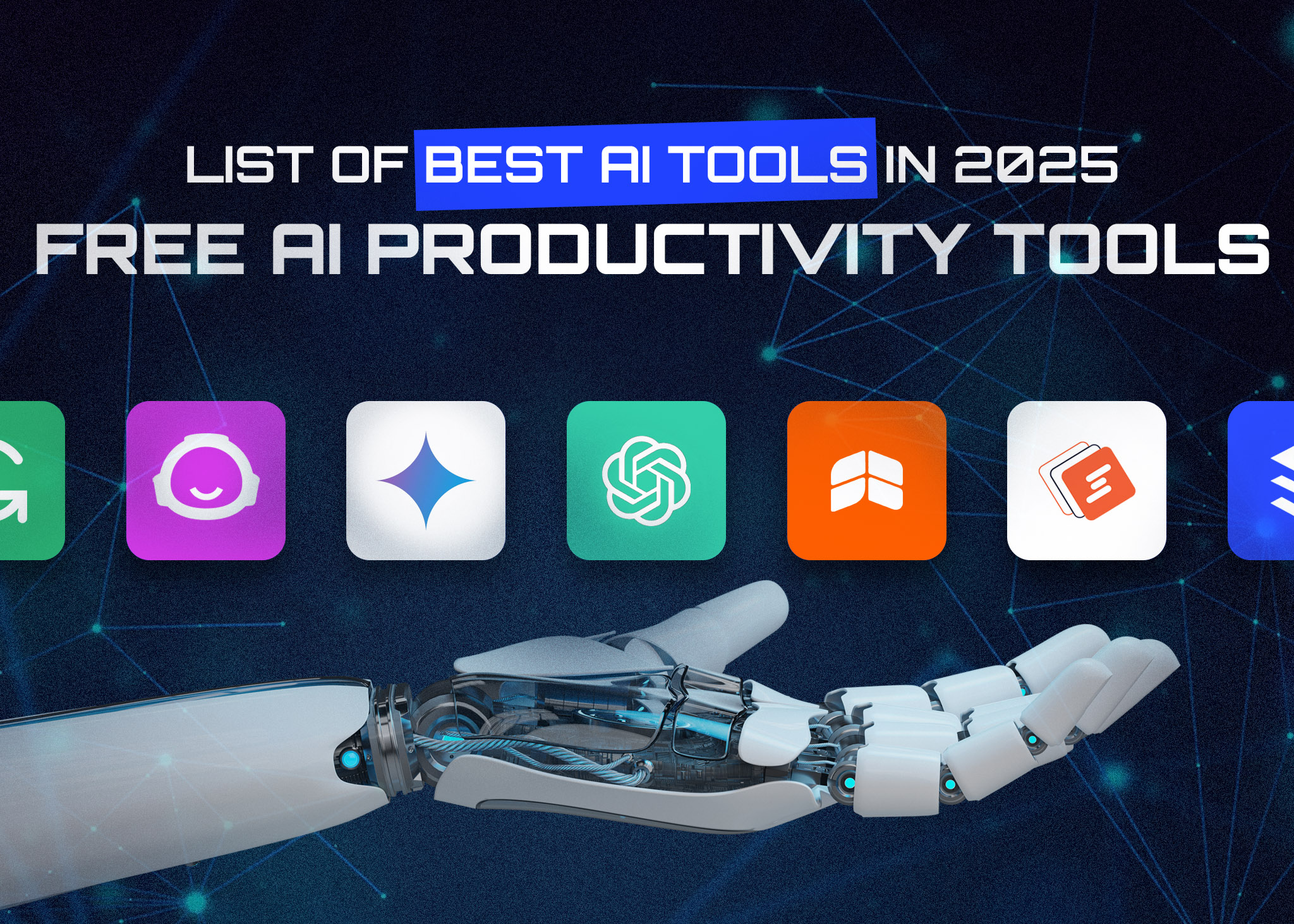 List of Best AI Tools in 2025 - Free AI Productivity Tools