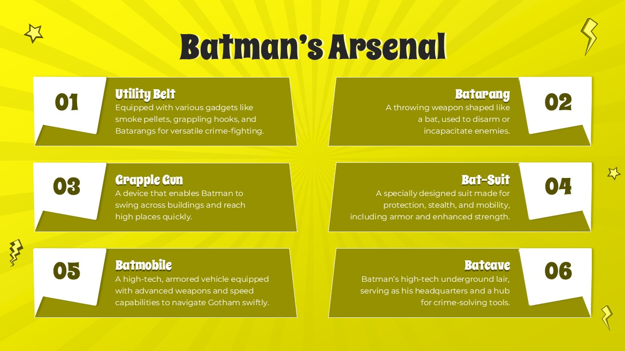 batman arsenal