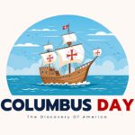 columbus day poster
