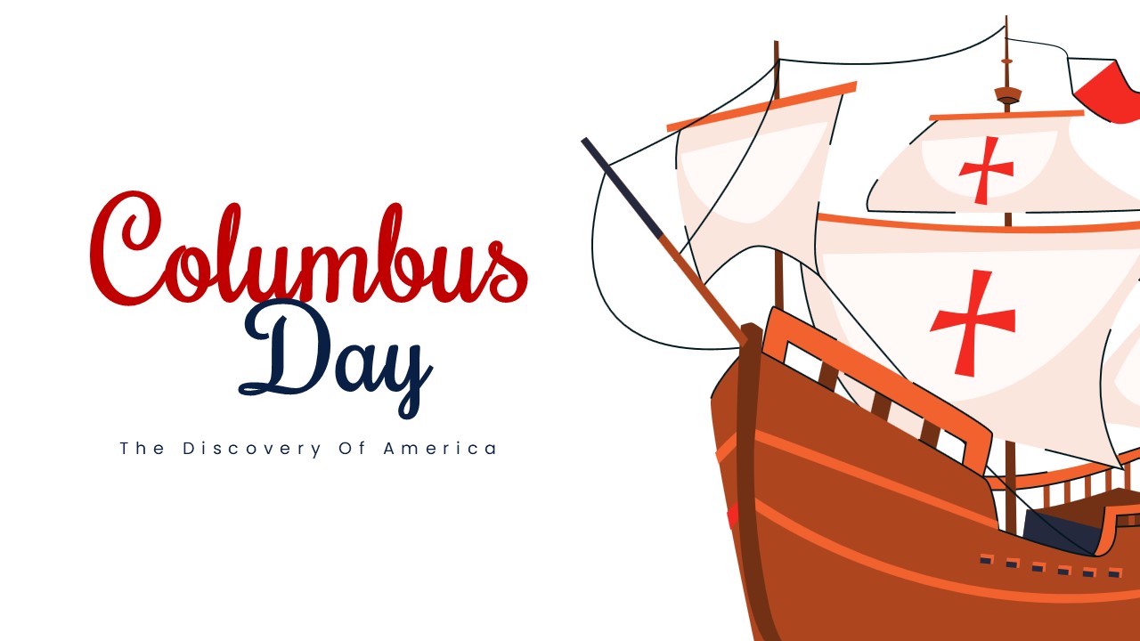 columbus day presentation template