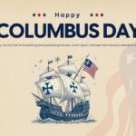 Columbus day template