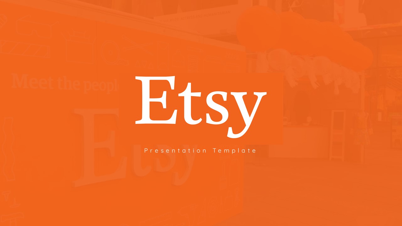 Etsy Template Free Company Profile Template SlideChef