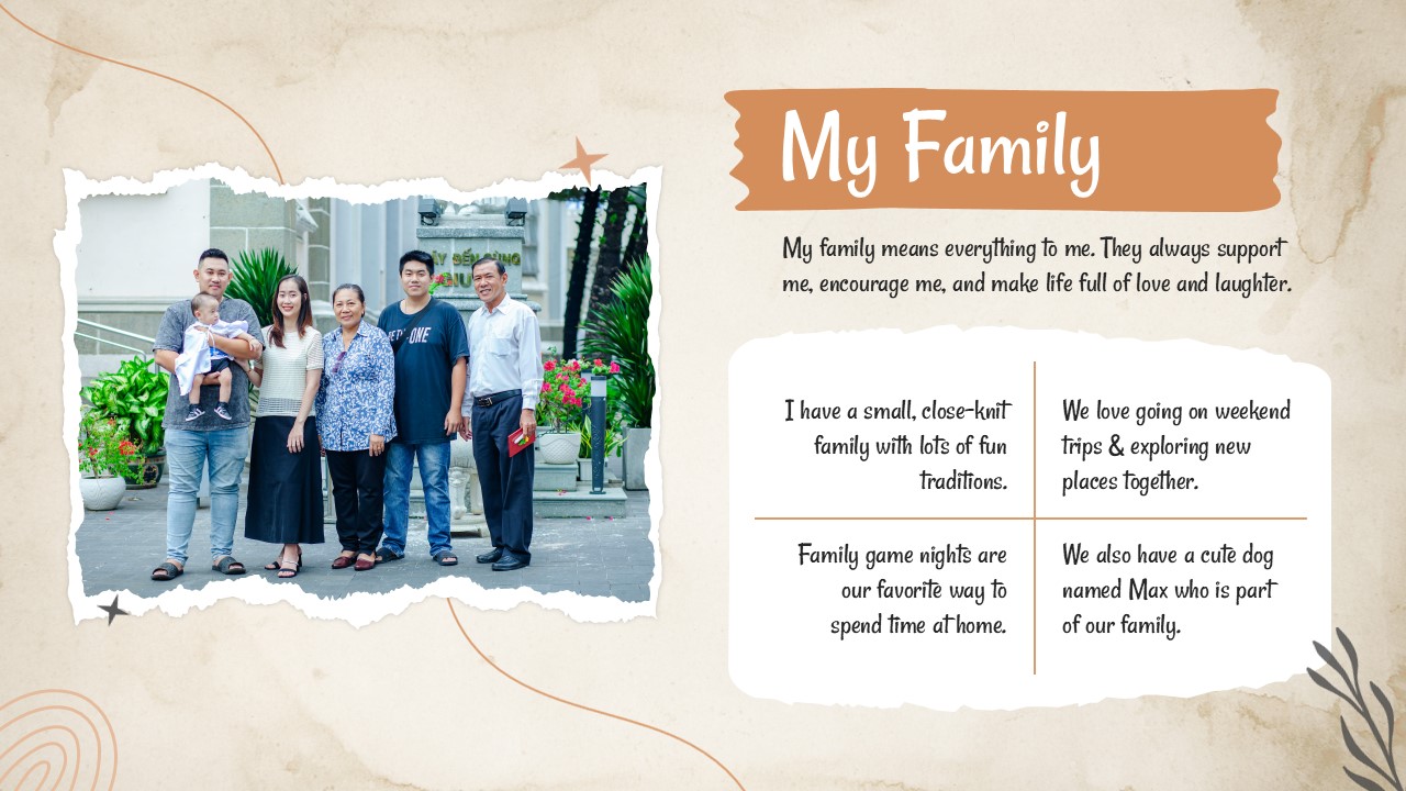 family details template