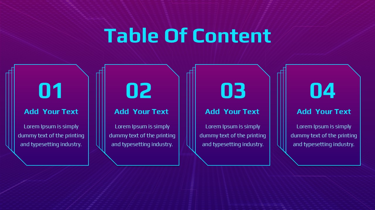 futuristic agenda template