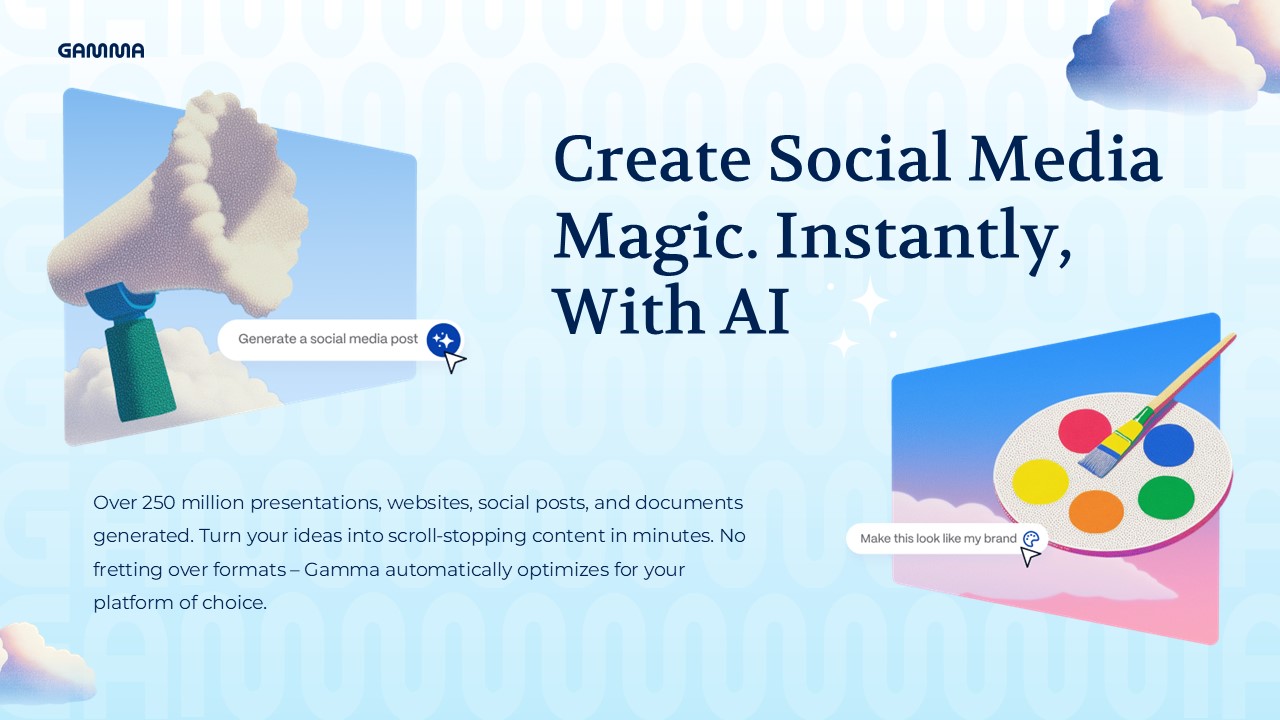 Gamma Ai Presentation Template