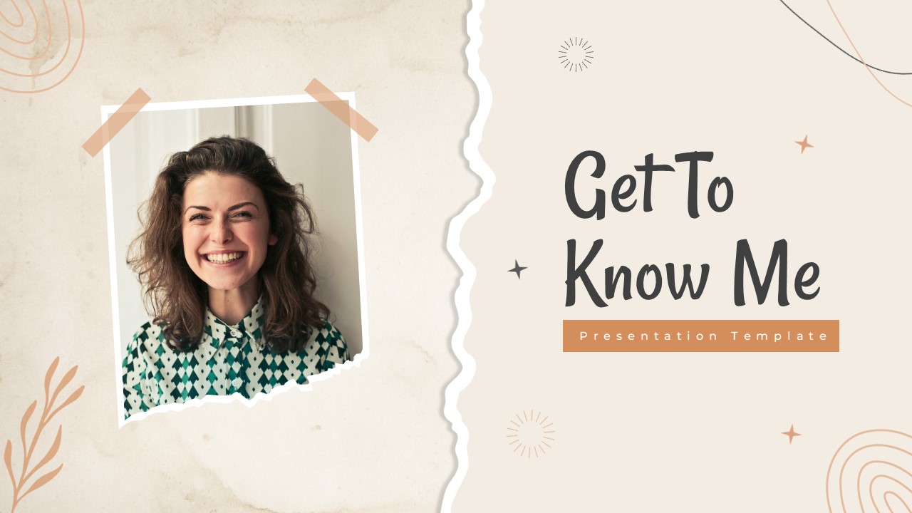 get to know me template