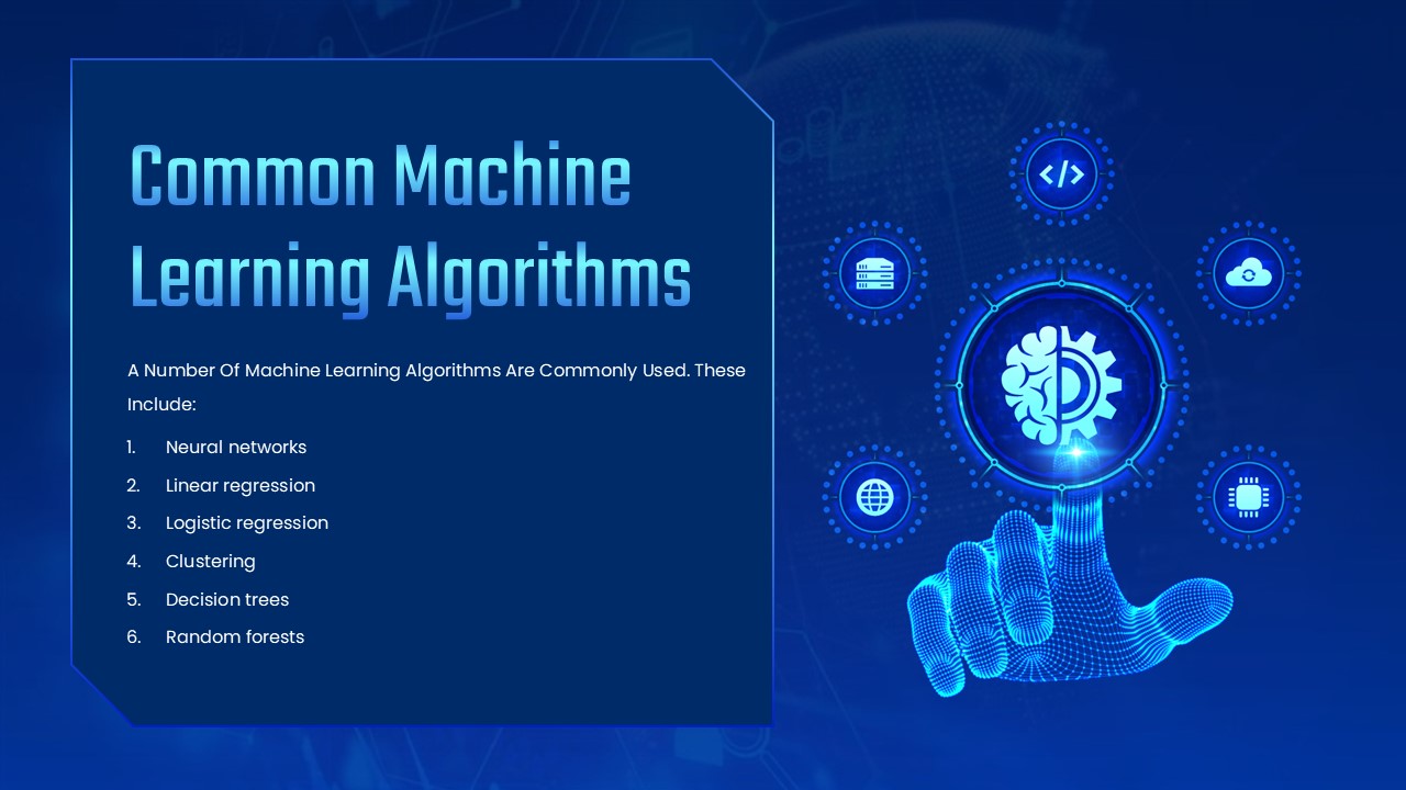machine learning algorithms