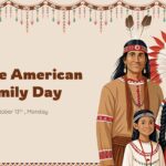 native american family day poster