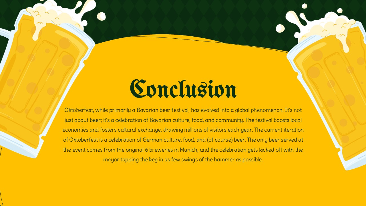 oktoberfest theme presentation