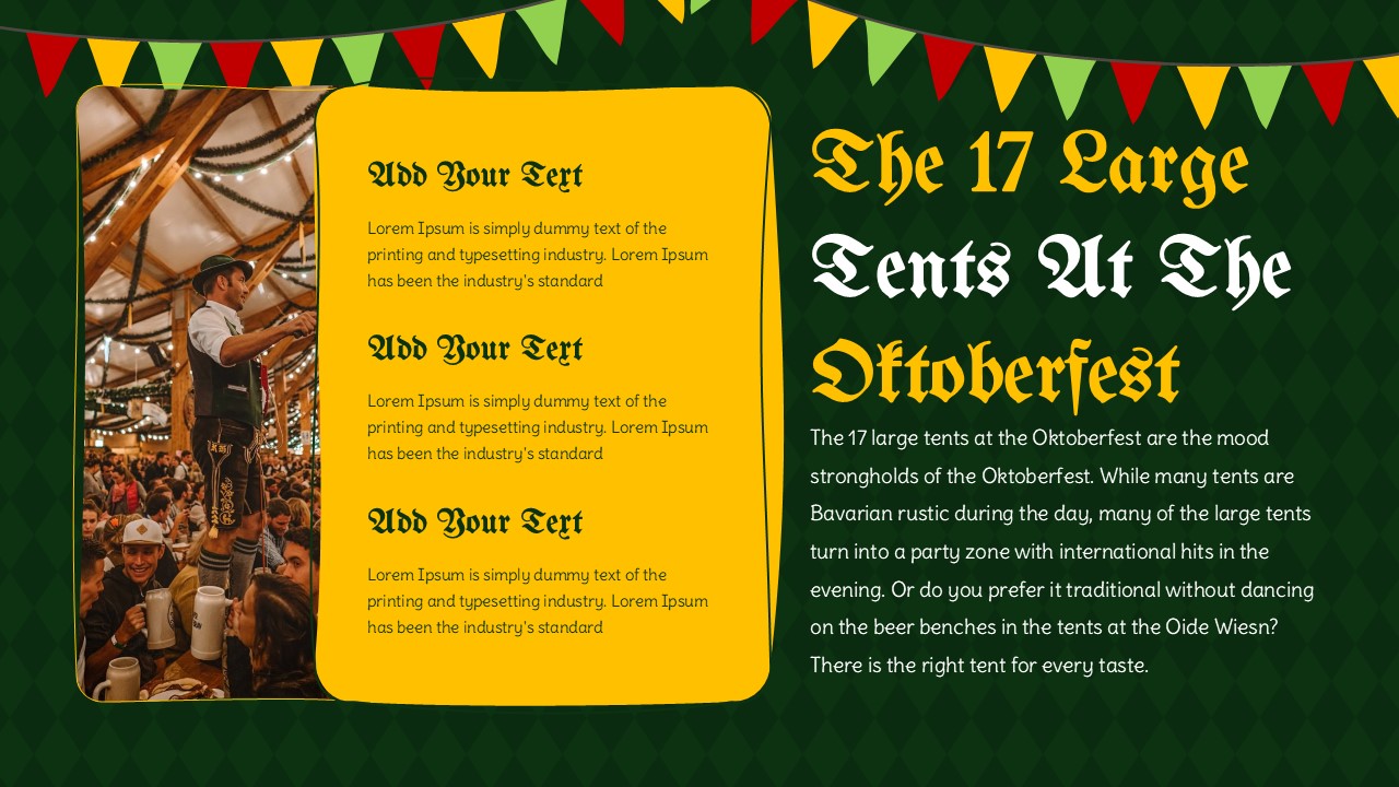 oktoberfest theme template