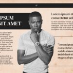 old magazine template