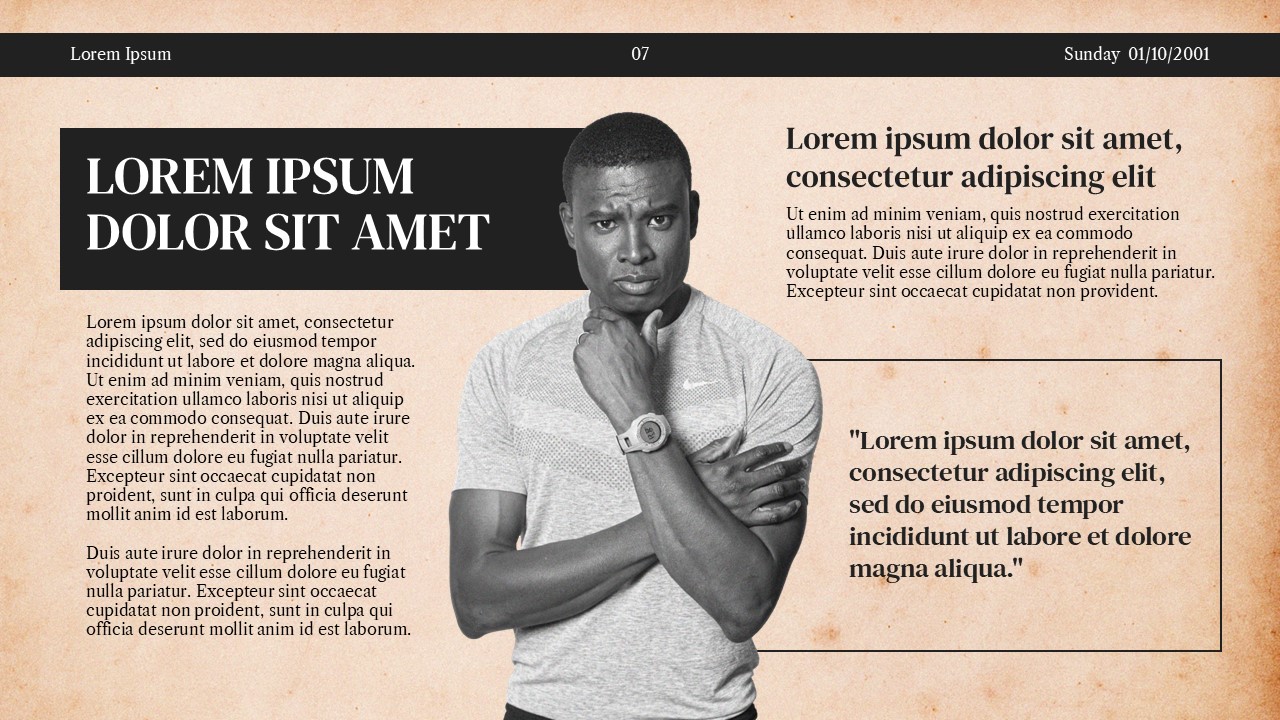 old magazine template