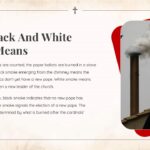 white smoke and black smoke