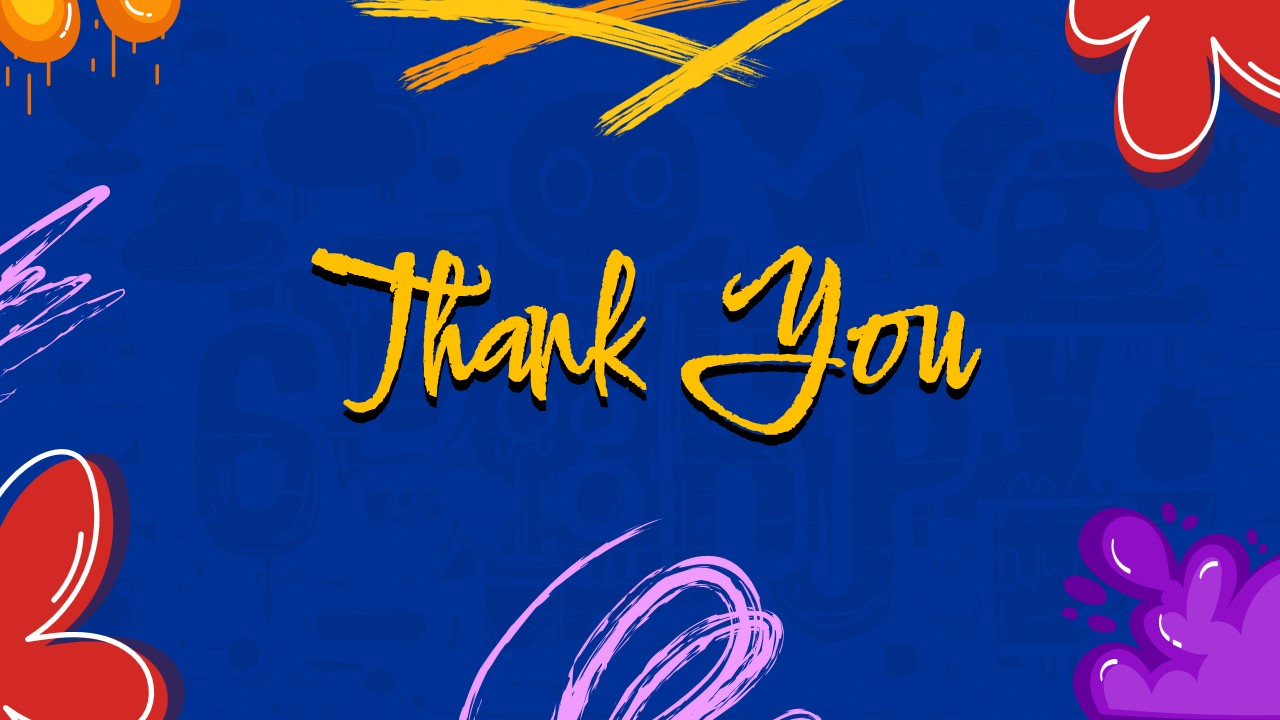 Graffiti Style thank you