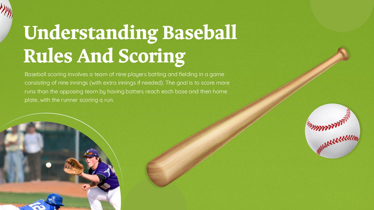 baseball scoring template