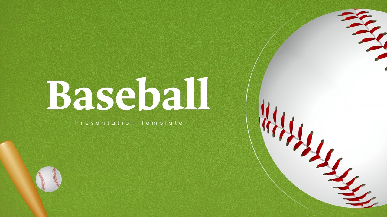 baseball theme presentation