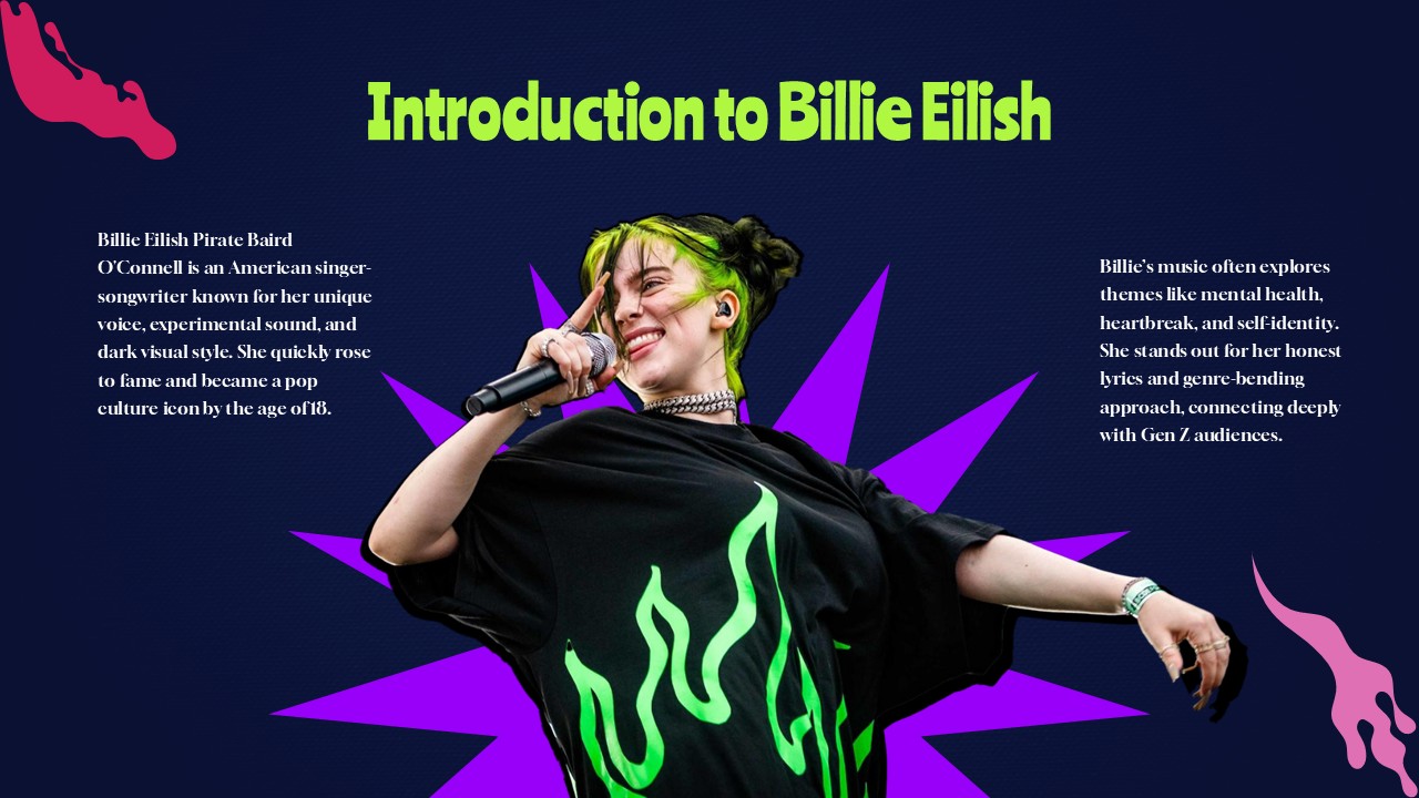 billie eilish template