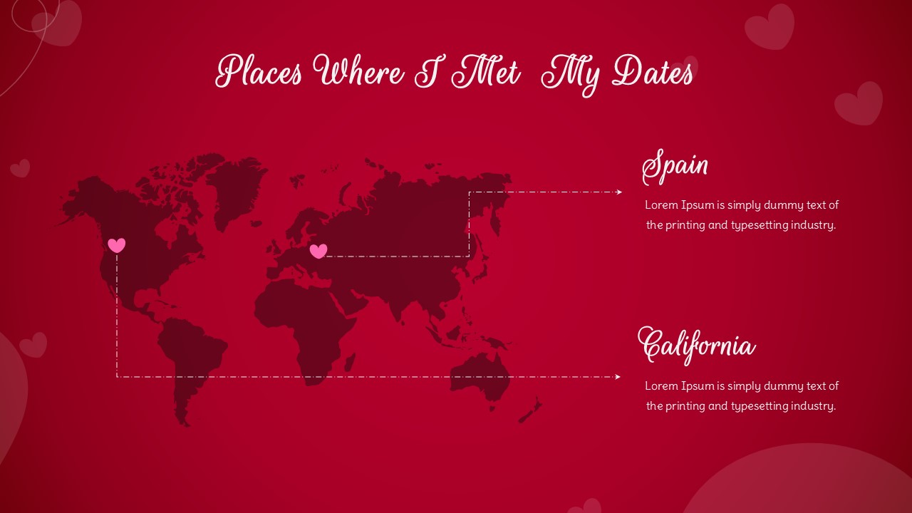 dating location template