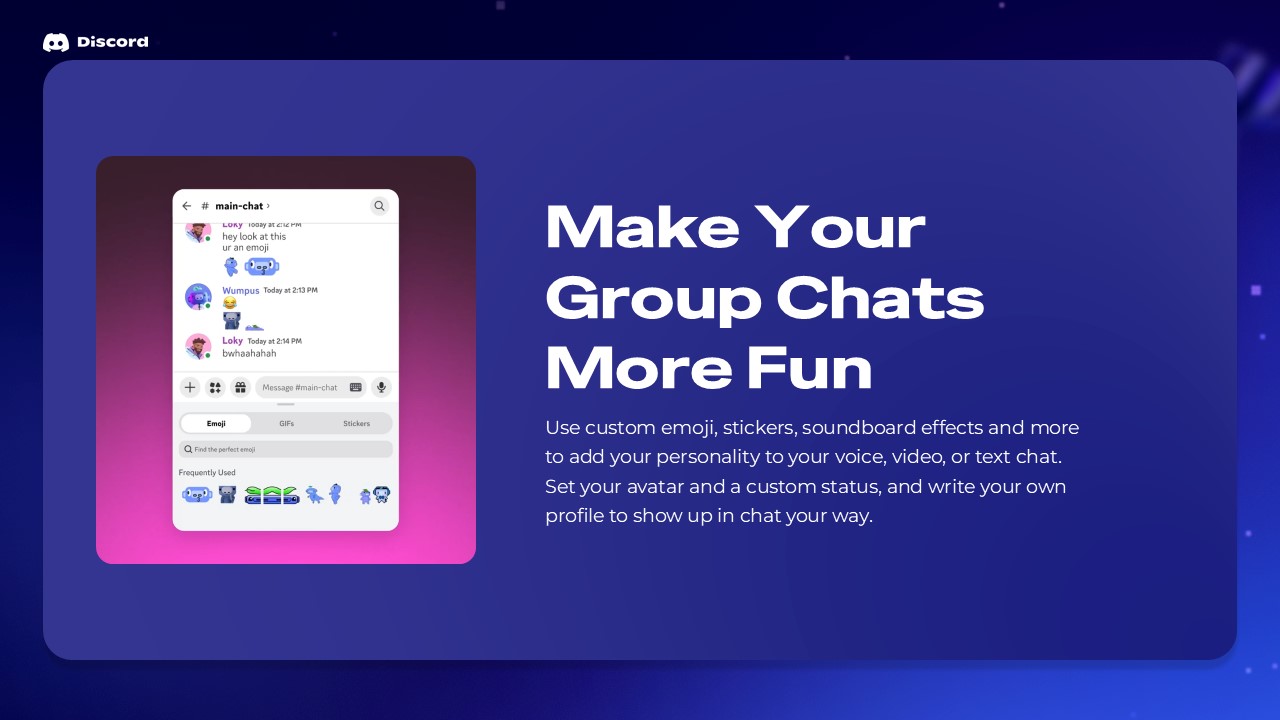 discord features template
