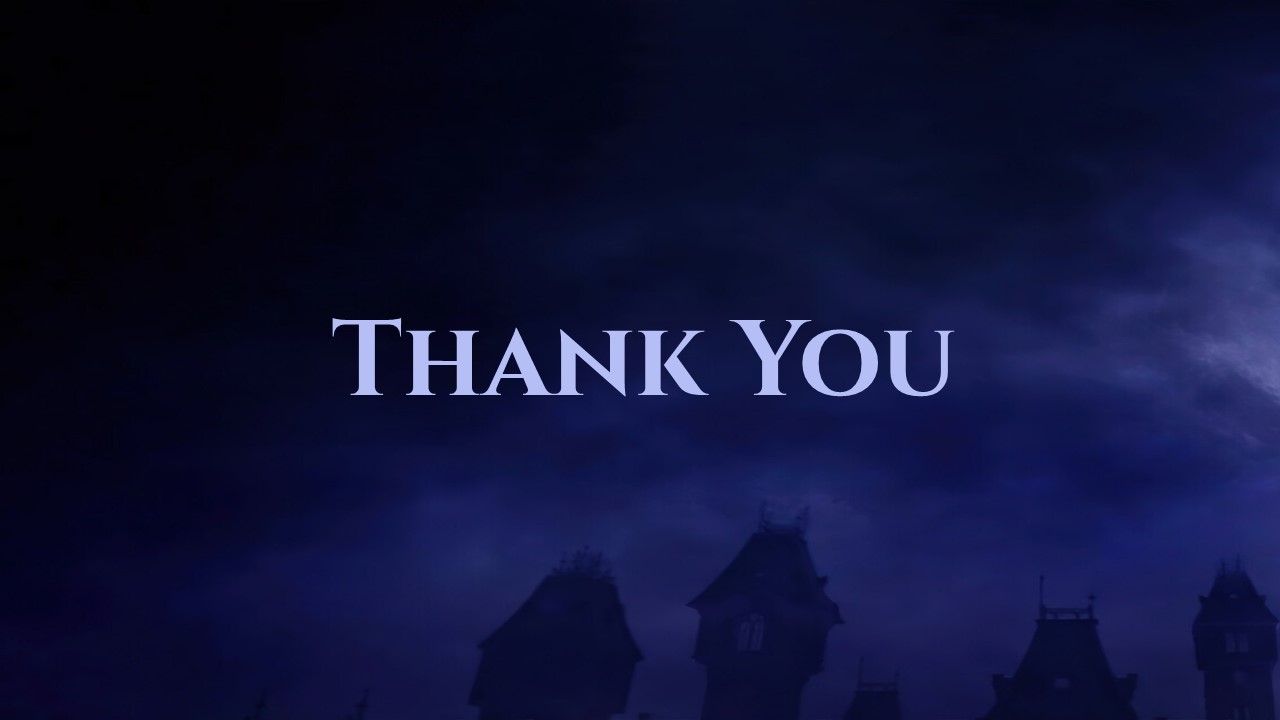 horror thank you template