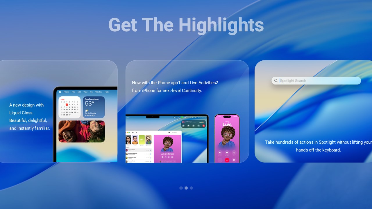 iOS 26 mac highlights