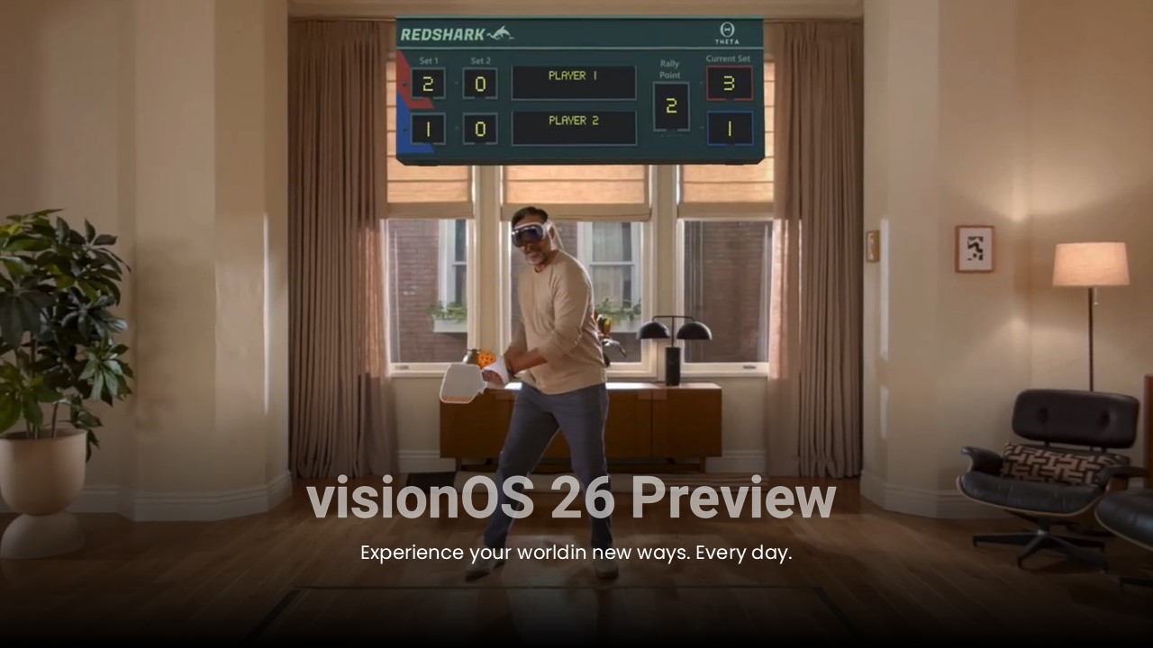 iOS 26 vision pro