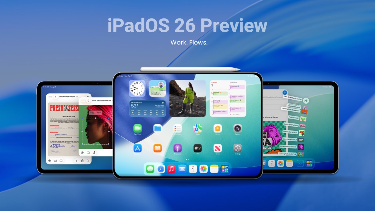 iOS IPAD preview